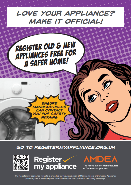 Register my Appliance