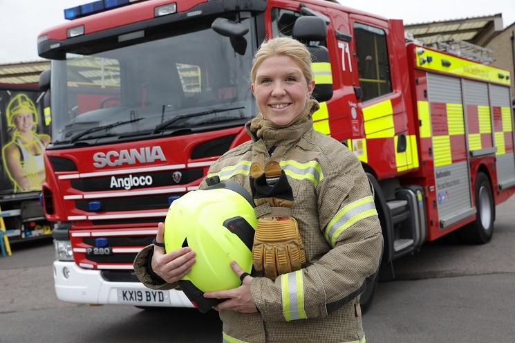 Female Firefighter