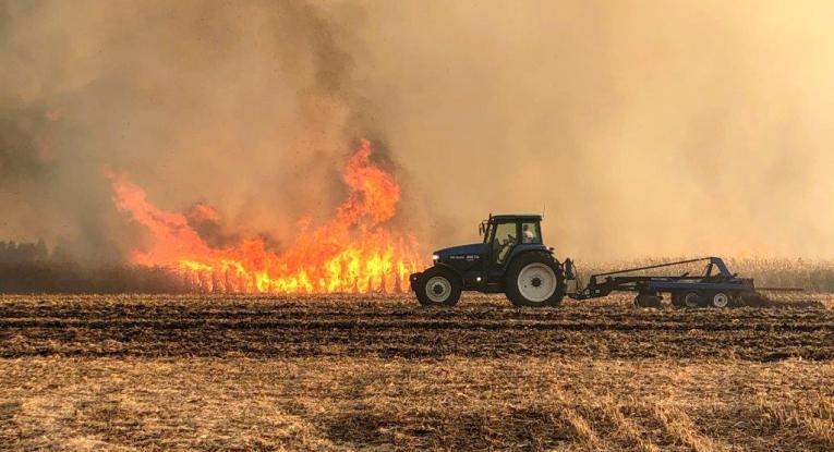 Farm fires